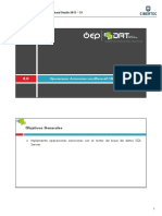 PowerPoint 8 - Operaciones Asíncronas Microsoft SQL Server 2012 - C#