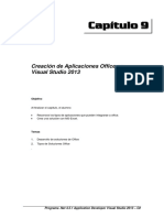 Capitulo 9 - Creación de Aplicaciones Office Vs 2013 - C#