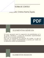 Teoría y técnicas de conteo para probabilidad