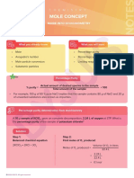 Mole Concept: More Into Stoichiometry