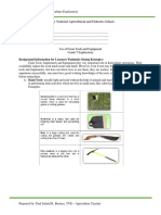 AFA Grade - 7 - W1 - Farm Tools in Horticultural Operations