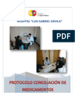 Protocolo Conciliacion de La Medicacion