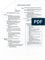 Refund Document Checklist