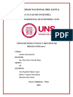 Tipos de Estructuras y Metodos de Resolución 1