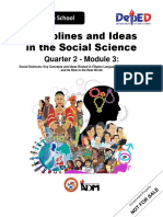 Disciplines and Ideas in The Social Science: Quarter 2 - Module 3