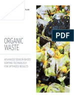 Organic waste sorting purity