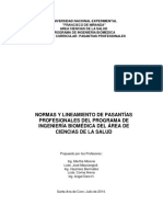 Normas Pasantías Biomedicina UNEFM