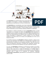 Ensayo Sobre La Importancia de Las Matemáticas