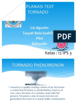 Explanasi Text Tornado: Lia Agustin Tasyah Bela Syahfitri Pitri Bahyudin