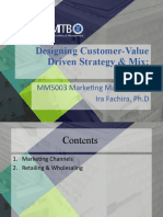 Designing Customer-Value Driven Strategy & Mix: Place: MM5003 Marketing Management Ira Fachira, PH.D