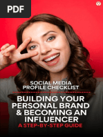 Building Your Personal Brand Becoming An Influencer