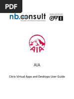 Citrix Virtual Apps and Desktops User Guide v1.2