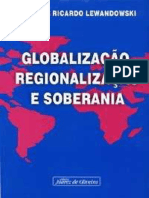 LEWANDOWSKI - Globalização, Regionalização e Soberania - Cap VI