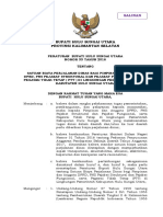 PERBUP TAHUN 2016 NO. 33 TTG TARIF PERJALANAN DINAS DPRD