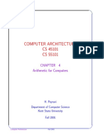 Arithmetic Operations in Computer Architecture