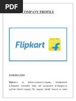 Company Profile: Flipkart Is An Indian E-Commerce Company, Headquartered