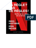 eBook Reed Hastings Et Erin Meyer - La Regle Pas de Regles