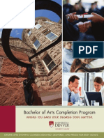 Bachelor of Arts Completion Program