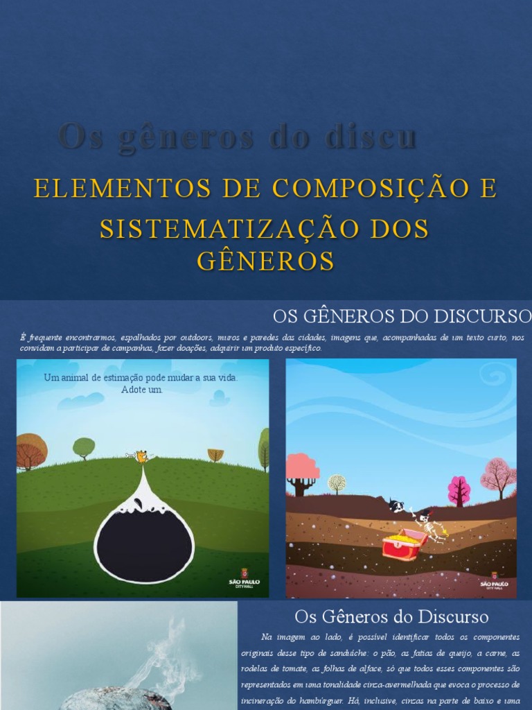 Gêneros do Discurso: Estruturas e Funções | PDF