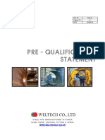 Weltech Prequalification - Korea