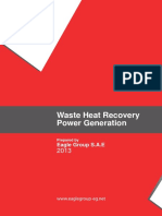 Waste Heat Recovery Power Generation: Eagle Group S.A.E