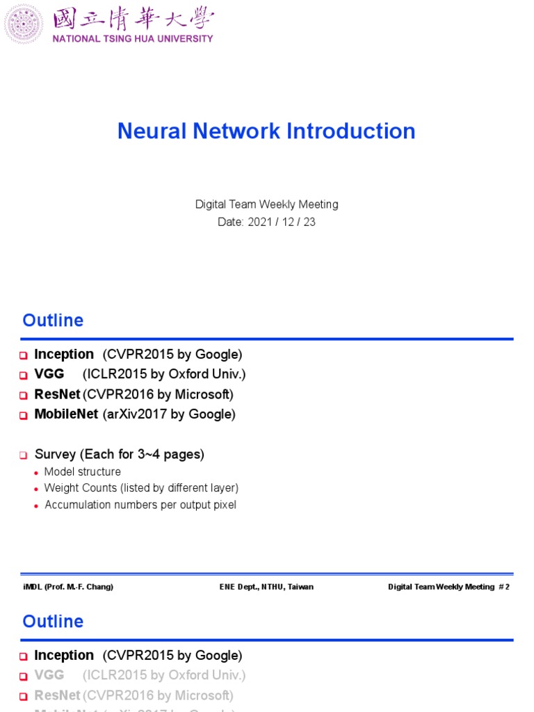 Neural Network Intro 20211223 v2 | PDF | Cognitive Science | Machine ...