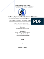 Evaluación PDS IV