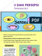 Pertemuan 5 Sensasi Dan Persepsi