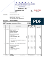 details packing list