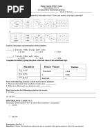 Math Summative Test 2021 Q1