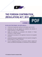 The Foreign Contribution (Regulation) Act, 2010: by The End of This Chapter, You Will Be Able To