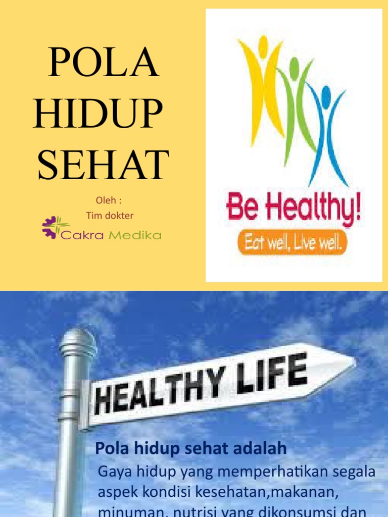 POLA HIDUP SEHAT (Tim Dokter Cakra Medika) | PDF | Kesehatan Holistik