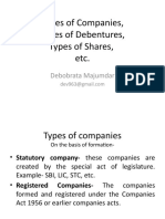 Intro To Shares Debentures Etc.