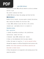 Laser GRBL Software Instruction