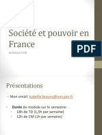 CM 1 Société Et Pouvoir en France