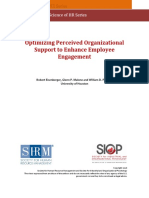 SHRM-SIOP Perceived Organizational Support