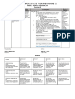 Weekly Home Learning Plan Q2 - 2