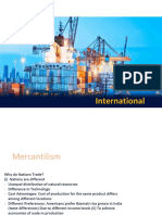 Mercantilism and International Trade Theory