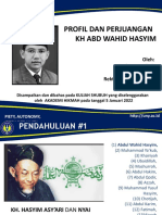 KH Abd Wahid Hasyim Dan Perjuangannya