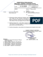 Permohonan Penerbitan Telex Window Time Khusus 18 - 22 Februari 2021 (KST 2) (17.02.2021)