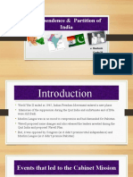 Independence & Partition of India: Shashank Grade:10