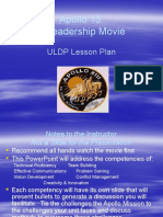 Apollo 13 A Leadership Movie: ULDP Lesson Plan