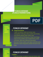 A. Fungsi Demand