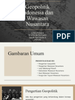 Geopolitik Indonesia Dan Wawasan Nusantara
