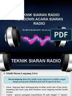 Minggu (5) Rundown