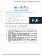 Coursework Enrolment and Registration For FAT