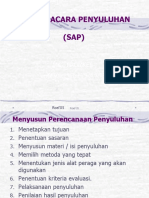 Satuan Acara Penyuluhan (Sap)