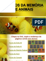 Fauna de diversas regiões do Brasil e do mundo