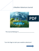 Tornado Weather Adventure Journal: This Journal Belongs To