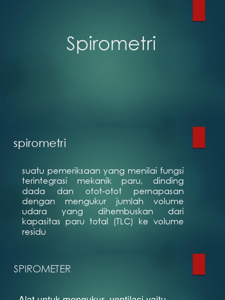 Spirometri Dr. Prima, SP.P PDF